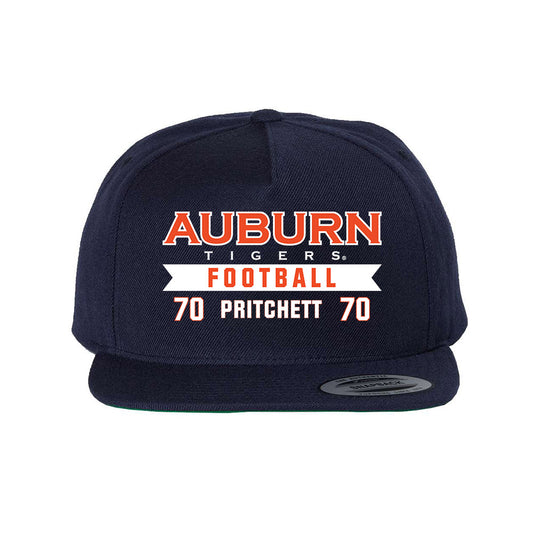 Auburn - NCAA Football : Parker Pritchett - Snapback Hat-0