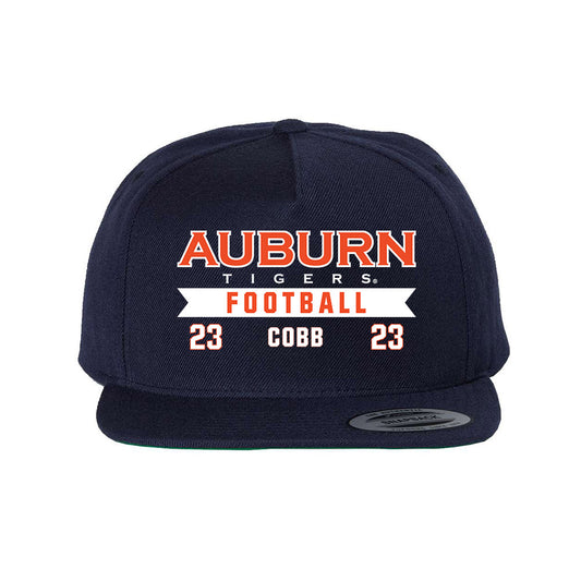 Auburn - NCAA Football : Jeremiah Cobb - Snapback Hat-0
