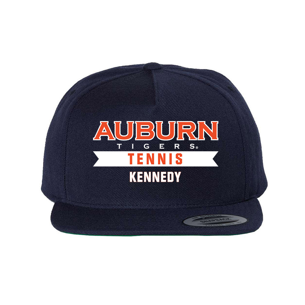 Auburn - NCAA Men's Tennis : Jake Kennedy - Snapback Hat-0