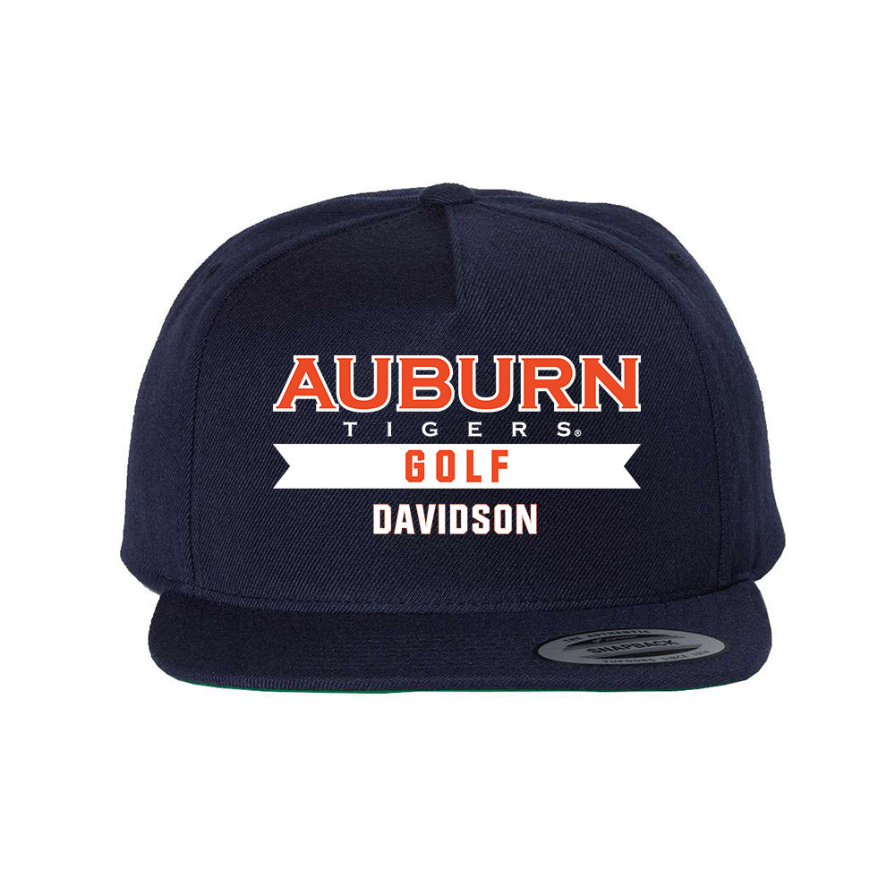 Auburn - NCAA Women's Golf : Molly Davidson - Snapback Hat-0