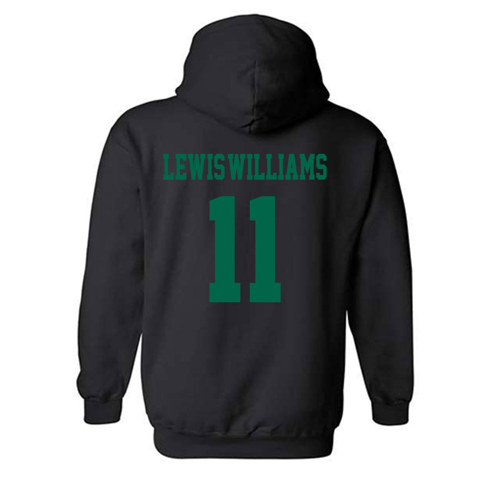 USF - NCAA Women's Basketball : Kirsten Lewis-Williams - Classic Shersey Hooded Sweatshirt-1