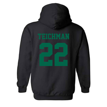 USF - NCAA Women's Basketball : Lee Teichman - Classic Shersey Hooded Sweatshirt-1