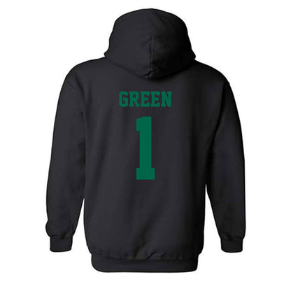 USF - NCAA Men's Basketball : DeAnte Green - Classic Shersey Hooded Sweatshirt-1