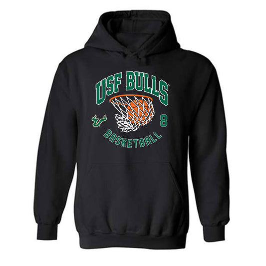 USF - NCAA Women's Basketball : Fatou Diakite - Classic Shersey Hooded Sweatshirt-0
