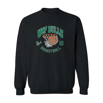 USF - NCAA Men's Basketball : Tristan Beckford - Classic Shersey Crewneck Sweatshirt-0