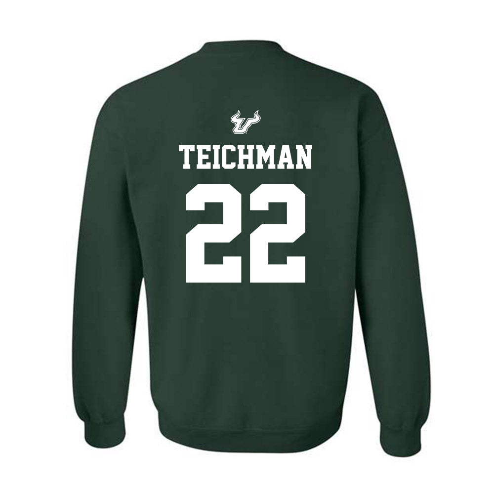 USF - NCAA Women's Basketball : Lee Teichman - Classic Shersey Crewneck Sweatshirt-1
