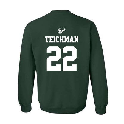 USF - NCAA Women's Basketball : Lee Teichman - Classic Shersey Crewneck Sweatshirt-1
