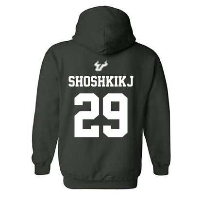 USF - NCAA Men's Basketball : Andrej Shoshkikj - Classic Shersey Hooded Sweatshirt-1