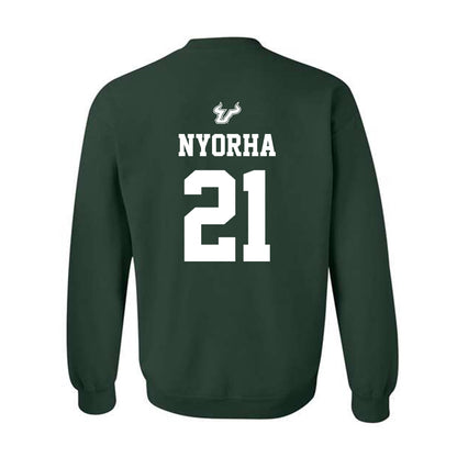 USF - NCAA Men's Basketball : Adriel Nyorha - Classic Shersey Crewneck Sweatshirt-1