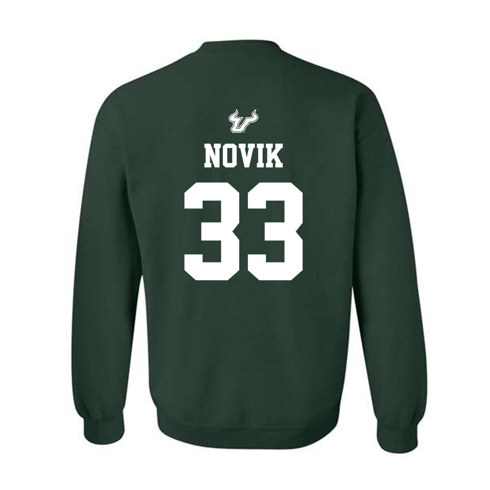 USF - NCAA Women's Basketball : Katsiaryna Novik - Classic Shersey Crewneck Sweatshirt-1