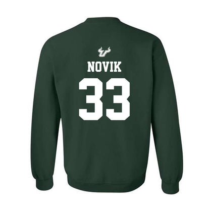 USF - NCAA Women's Basketball : Katsiaryna Novik - Classic Shersey Crewneck Sweatshirt-1