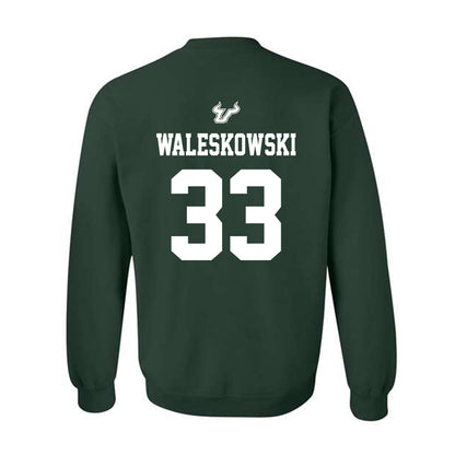 USF - NCAA Men's Basketball : Donovan Waleskowski - Classic Shersey Crewneck Sweatshirt-1