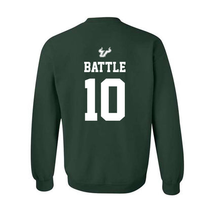 USF - NCAA Women's Basketball : Edyn Battle - Classic Shersey Crewneck Sweatshirt-1
