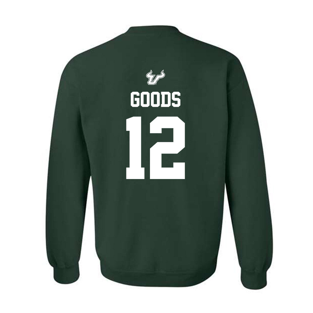 USF - NCAA Men's Basketball : Richard Goods - Classic Shersey Crewneck Sweatshirt-1