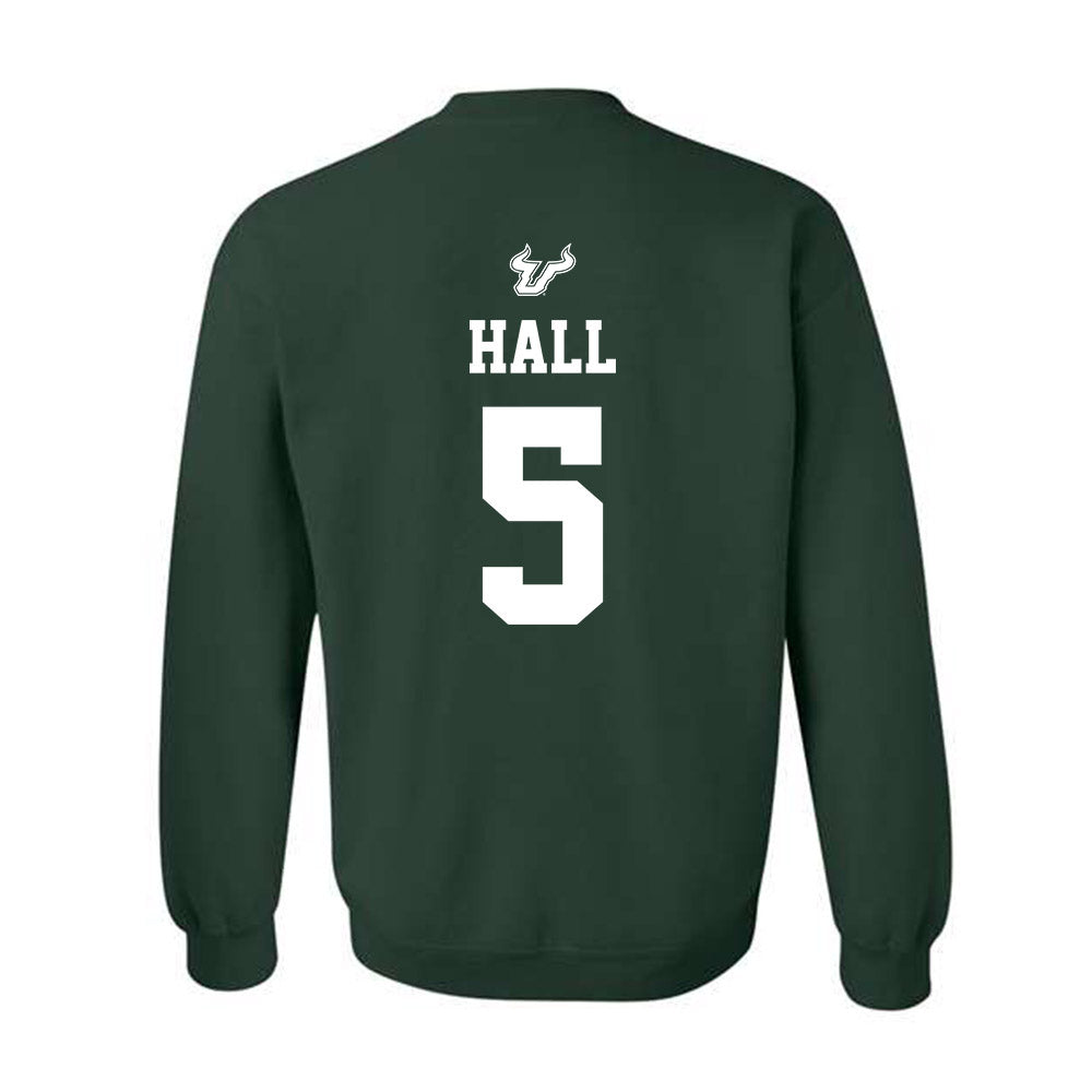 USF - NCAA Women's Basketball : Brooklyn Hall - Classic Shersey Crewneck Sweatshirt-1