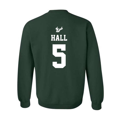 USF - NCAA Women's Basketball : Brooklyn Hall - Classic Shersey Crewneck Sweatshirt-1