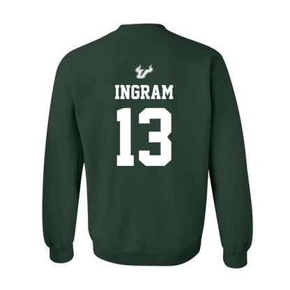 USF - NCAA Women's Basketball : Stefanie Ingram - Classic Shersey Crewneck Sweatshirt-1