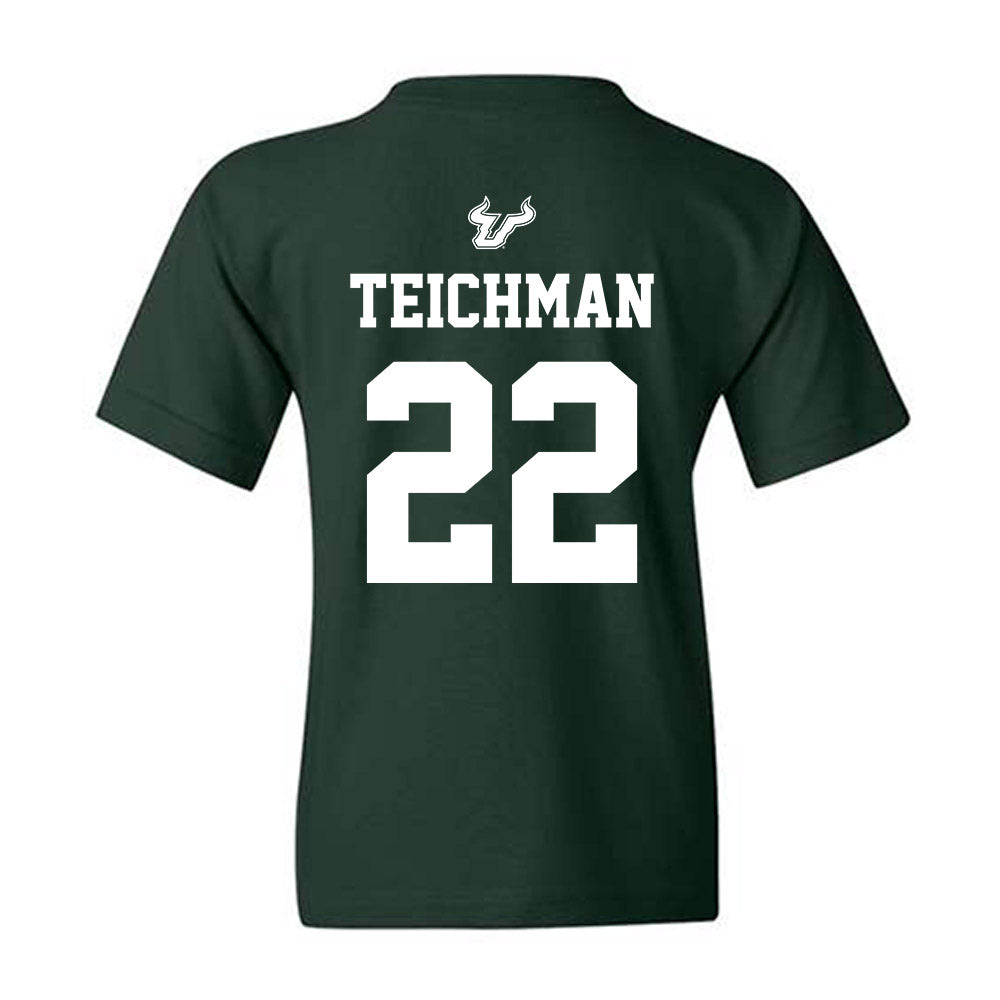 USF - NCAA Women's Basketball : Lee Teichman - Classic Shersey Youth T-Shirt-1