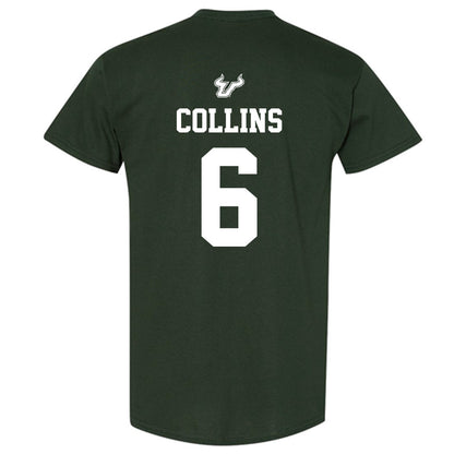 USF - NCAA Men's Basketball : Daimion Collins - Classic Shersey T-Shirt-1