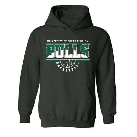 USF - NCAA Women's Basketball : Kendall Puryear - Classic Shersey Hooded Sweatshirt-0