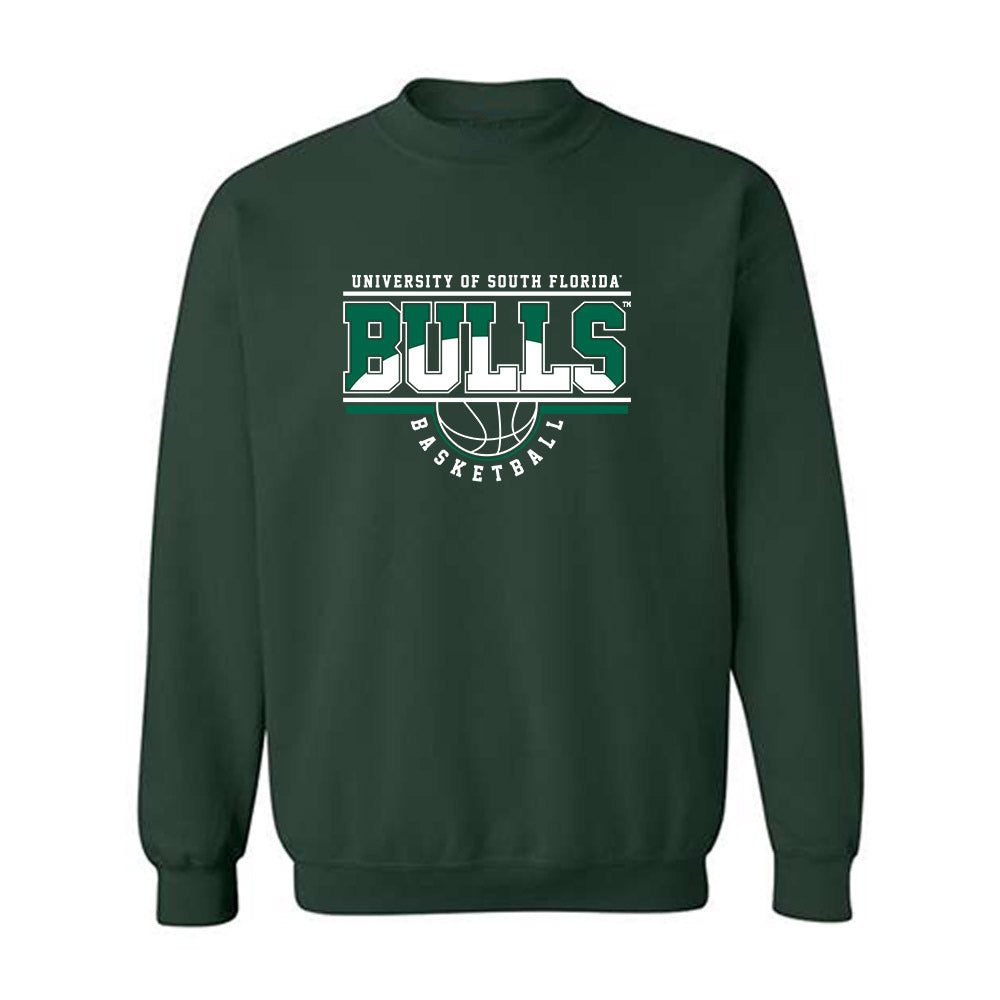 USF - NCAA Men's Basketball : Xavier Brown - Classic Shersey Crewneck Sweatshirt-0