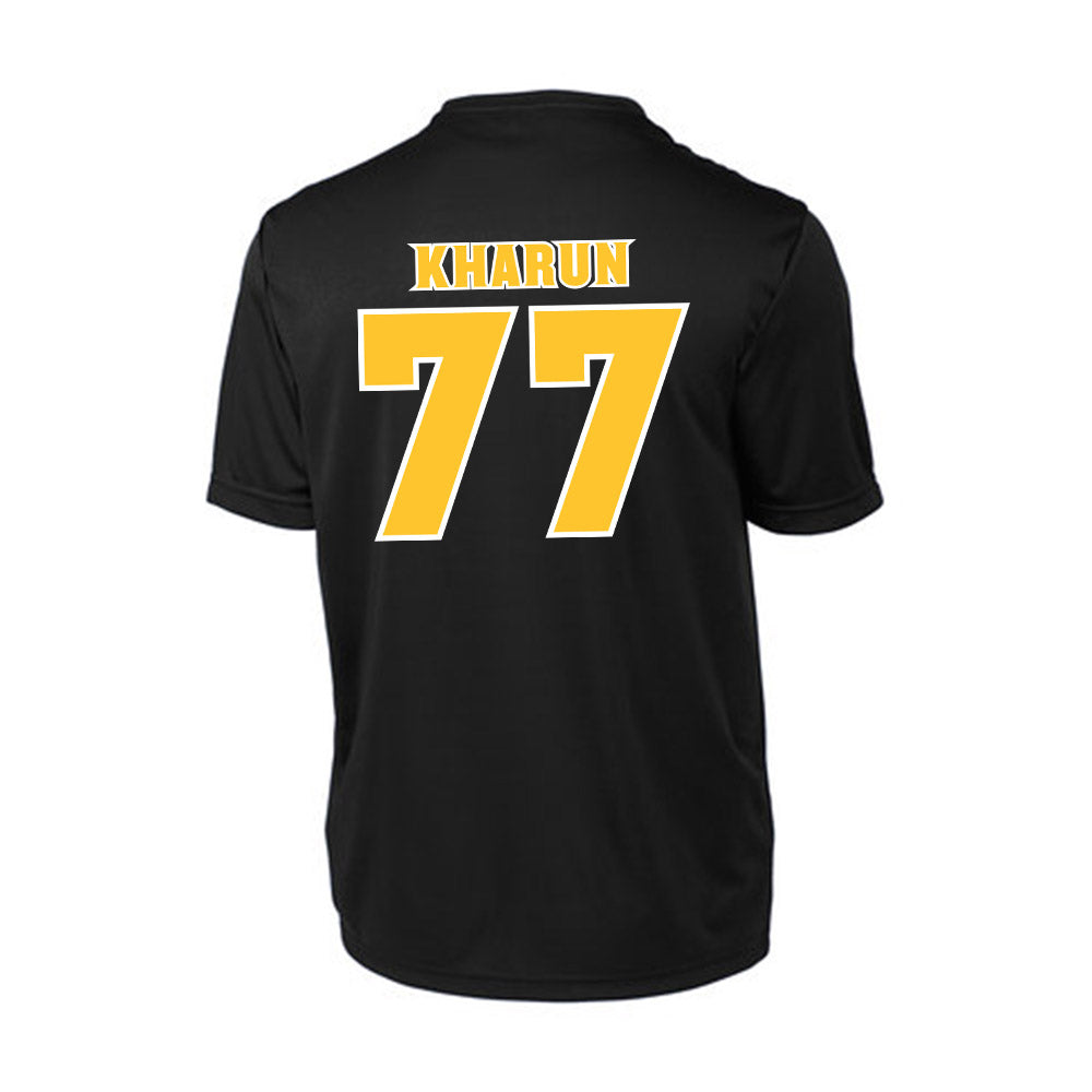 Arizona State - NCAA Men's Swimming & Diving : Ilya Kharun - Black Activewear T-Shirt