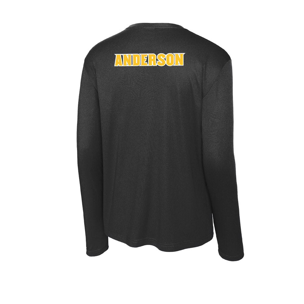 Arizona State - NCAA Men's Track & Field : Josiah Anderson - Sports Shersey Activewear Long Sleeve T-Shirt-1