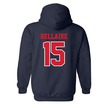 Ole Miss - NCAA Softball : Makenna Bellaire - Sports Shersey Hooded Sweatshirt-1