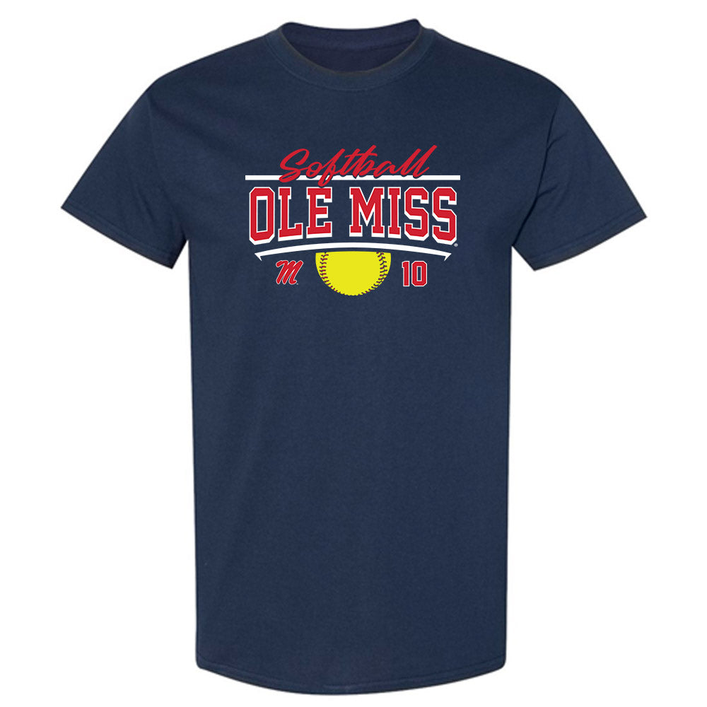 Ole Miss - NCAA Softball : Izzy Rettiger - Sports Shersey T-Shirt-0