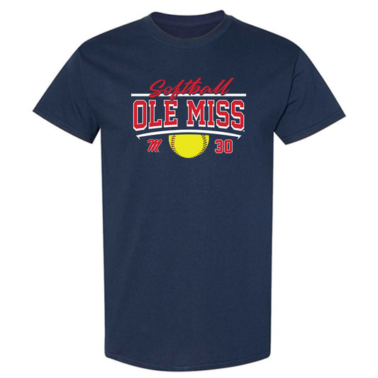 Ole Miss - NCAA Softball : Kyra Aycock - Sports Shersey T-Shirt-0