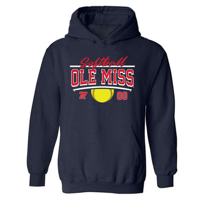 Ole Miss - NCAA Softball : Madelyn Armendariz - Sports Shersey Hooded Sweatshirt-0