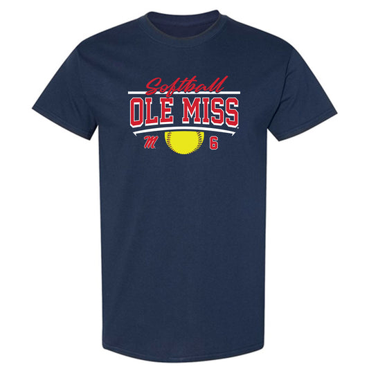 Ole Miss - NCAA Softball : Kaidance Till - Sports Shersey T-Shirt-0