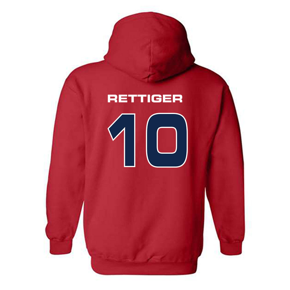 Ole Miss - NCAA Softball : Izzy Rettiger - Sports Shersey Hooded Sweatshirt-1