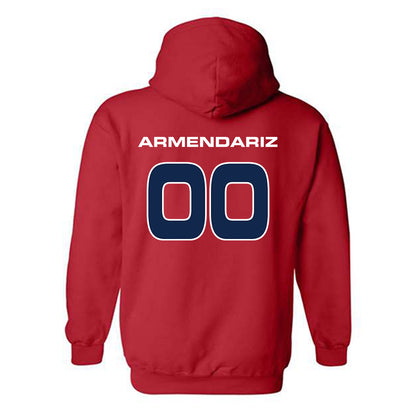 Ole Miss - NCAA Softball : Madelyn Armendariz - Sports Shersey Hooded Sweatshirt-1