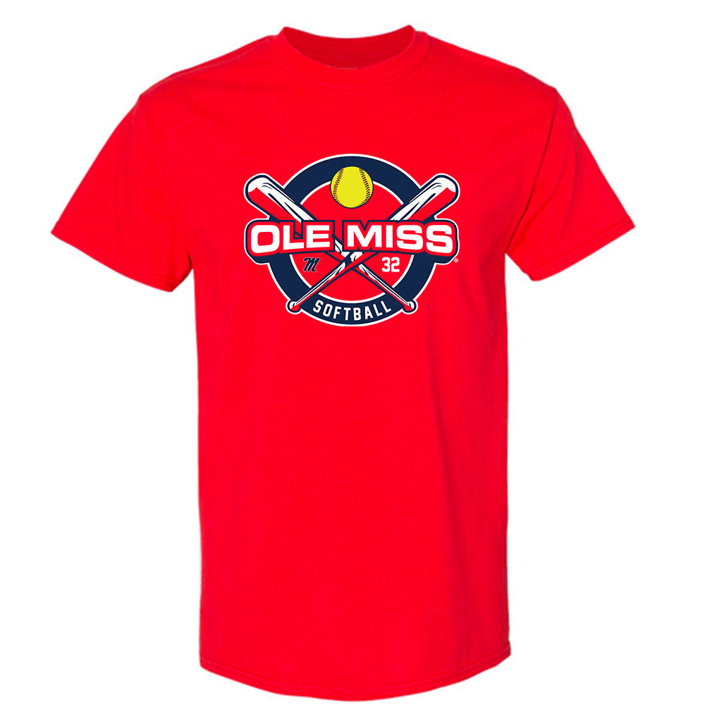 Ole Miss - NCAA Softball : Madi George - Sports Shersey T-Shirt-0