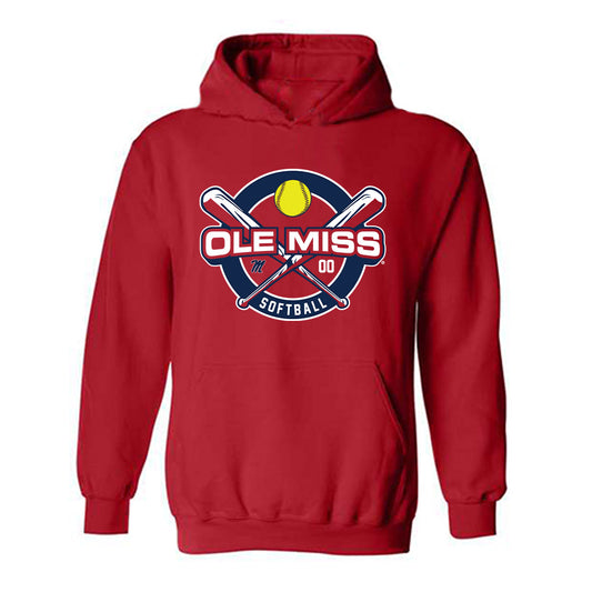 Ole Miss - NCAA Softball : Madelyn Armendariz - Sports Shersey Hooded Sweatshirt-0