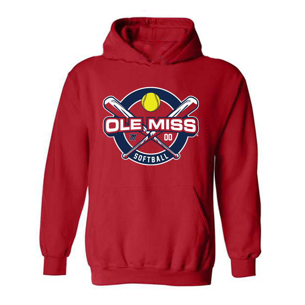 Ole Miss - NCAA Softball : Cassidy Patterson - Sports Shersey Hooded Sweatshirt-0