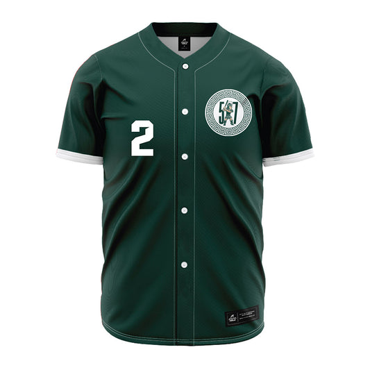 Michigan State - NCAA Baseball : Dillon Kark - Green Jersey