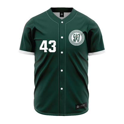 Michigan State - NCAA Baseball : Bobby Crane - Green Jersey-0