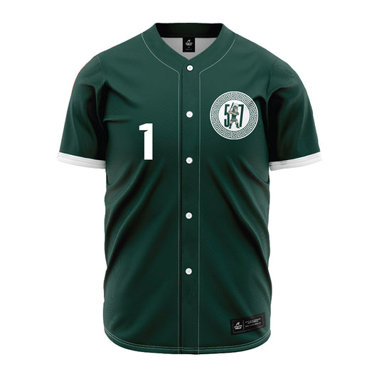 Michigan State - NCAA Baseball : Ryan McKay - Green Jersey-0