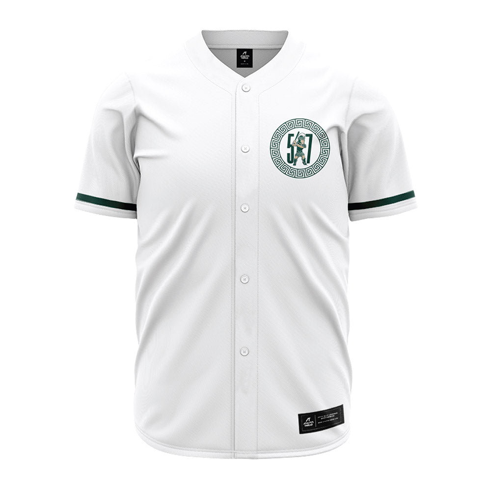 Michigan State - NCAA Baseball : Ryan McKay - White Jersey-0