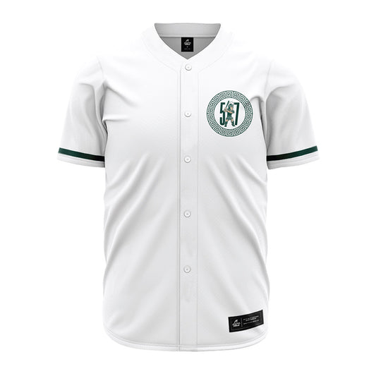 Michigan State - NCAA Baseball : Ryan McKay - White Jersey-0