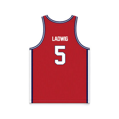 Arizona - NCAA Women's Basketball : Molly Ladwig - Cardinal Basketball Jersey-1