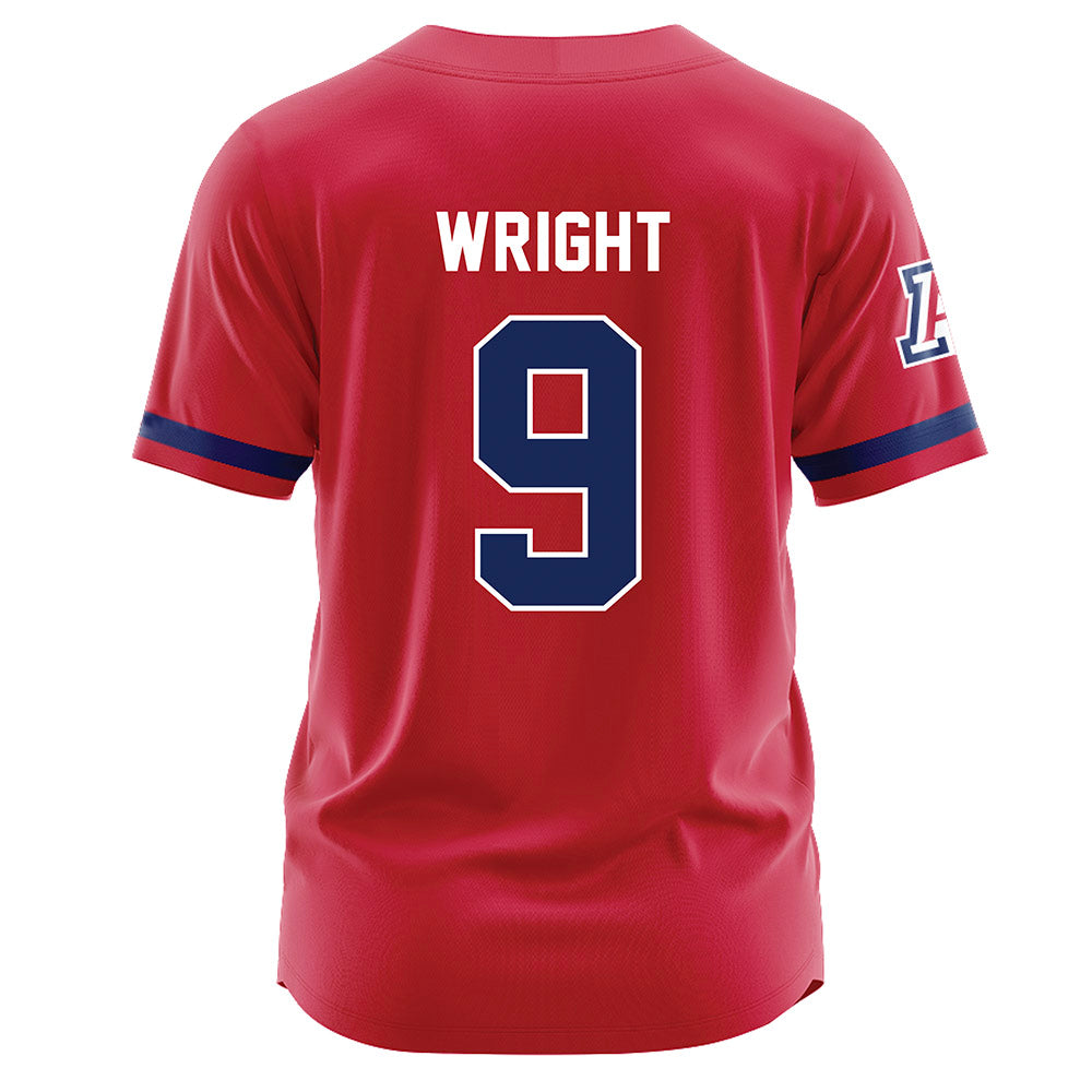 Arizona - NCAA Softball : Sarah Wright - Cardinal Jersey-1