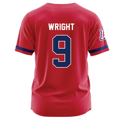 Arizona - NCAA Softball : Sarah Wright - Cardinal Jersey-1