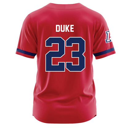 Arizona - NCAA Softball : Shyanne Duke - Cardinal Jersey-1