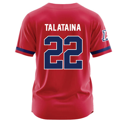 Arizona - NCAA Softball : Sinalei Talataina - Cardinal Jersey-1