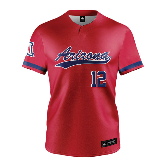 Arizona - NCAA Softball : Jalen Adams - Cardinal Jersey-0