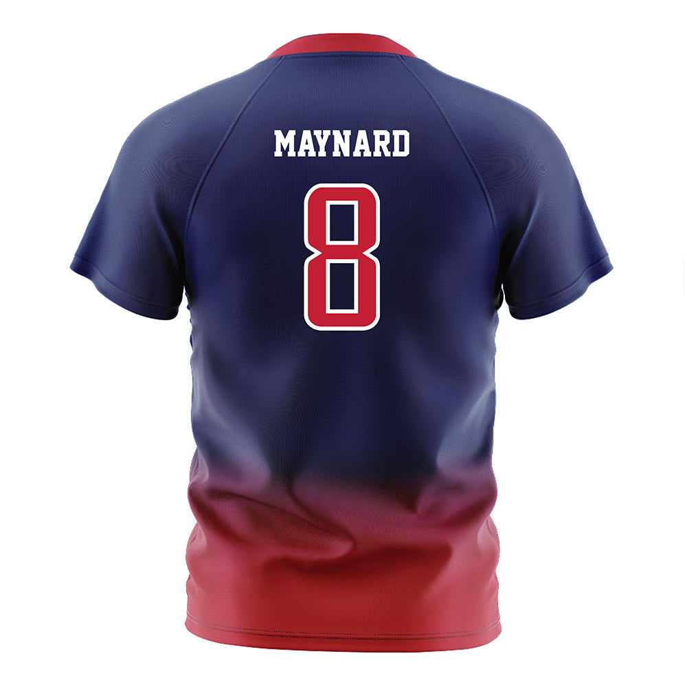 Arizona - NCAA Women's Soccer : Amanda Maynard - Navy Soccer Jersey-1