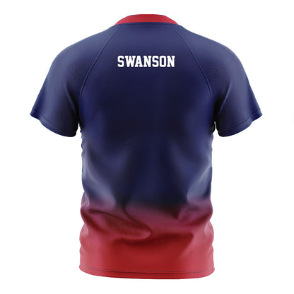 Arizona - NCAA Women's Soccer : Lainey Swanson - Navy Soccer Jersey-1
